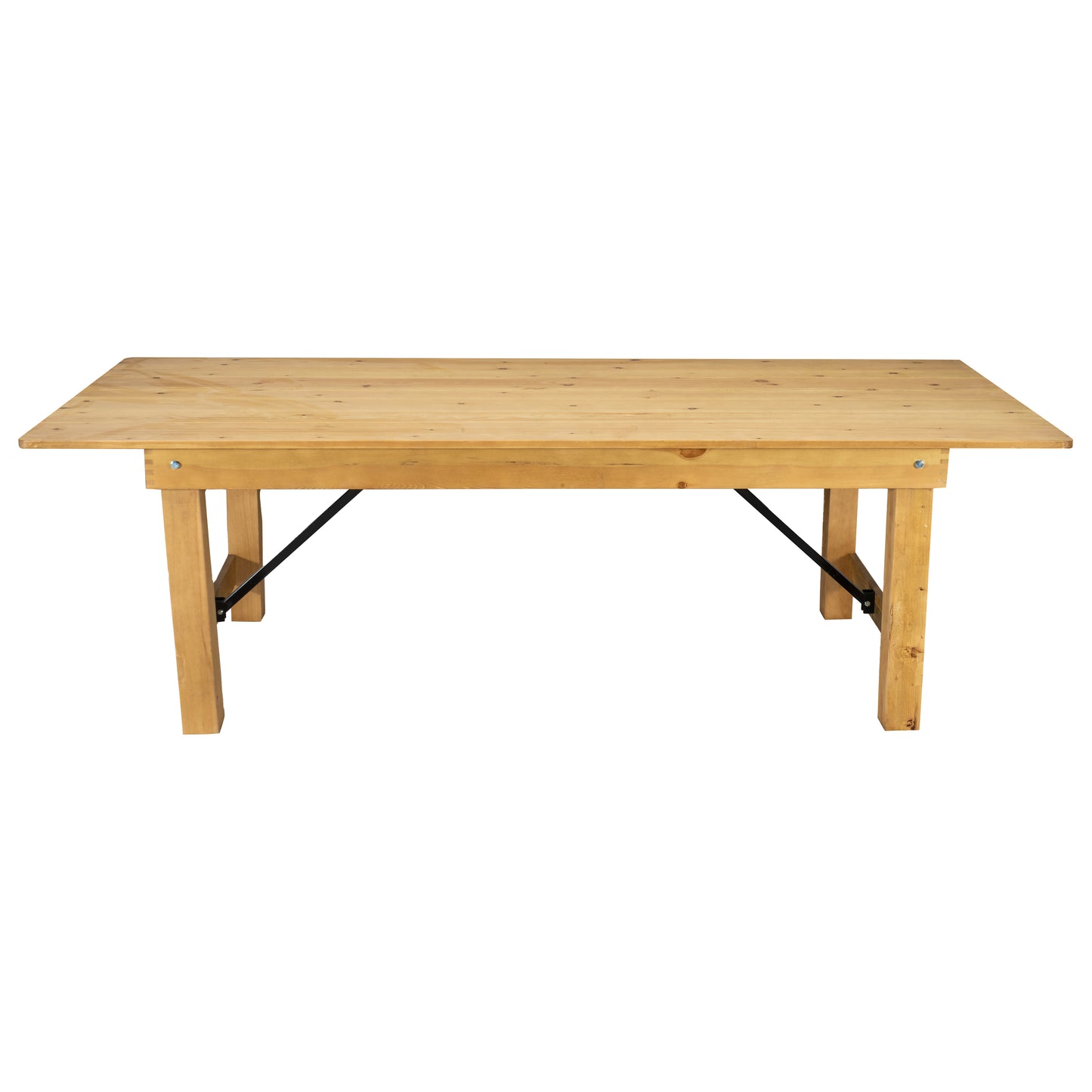 8'x40" Folding Farm Table XA-F-96X40-LN-GG