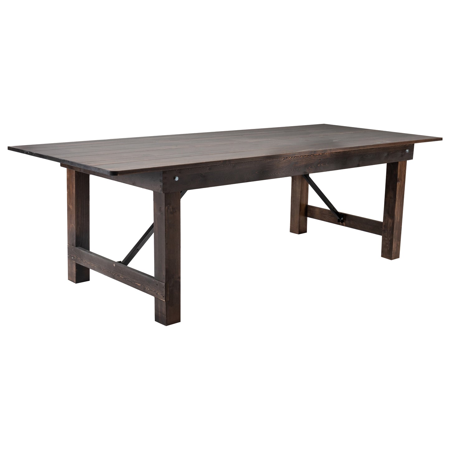 8'x40" Folding Farm Table XA-F-96X40-MG-GG