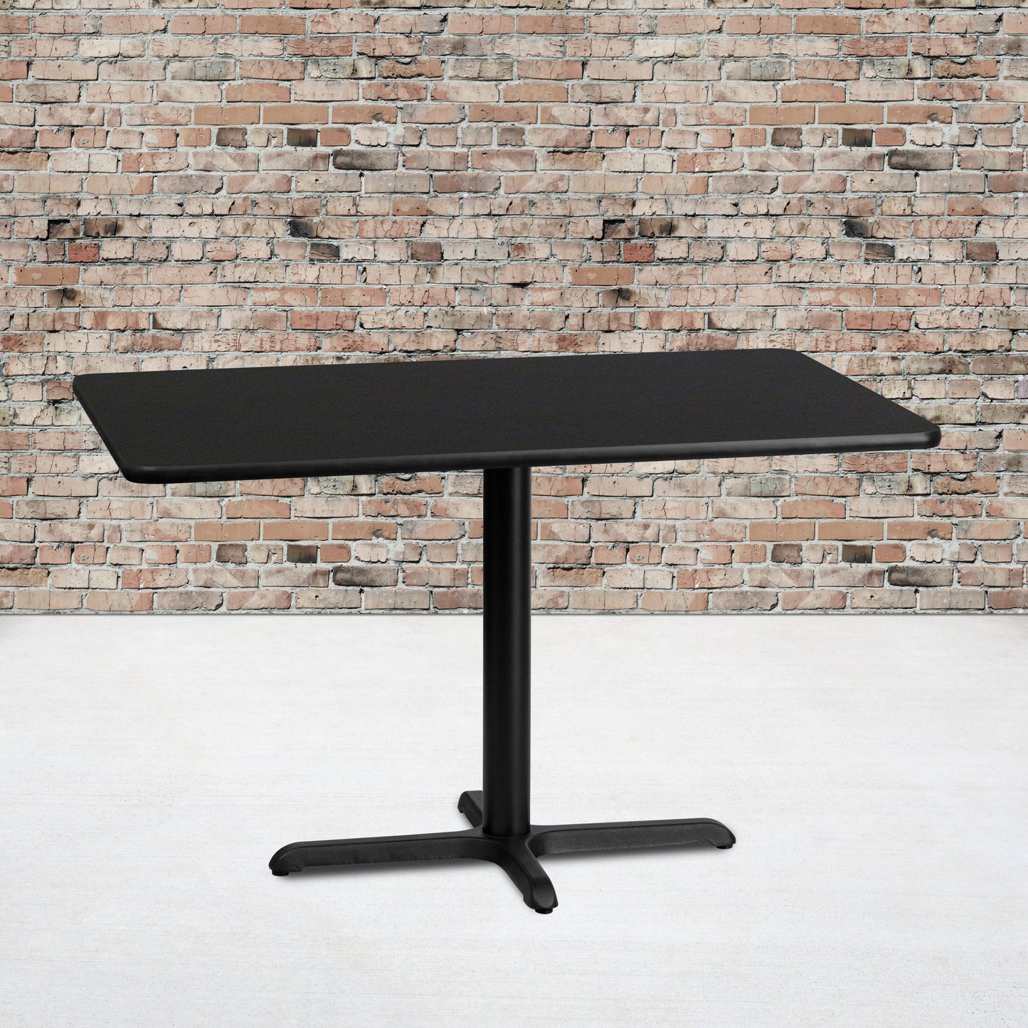 30x48 Table-23.5x29.5 X-Base XU-BLKTB-3048-T2230-GG