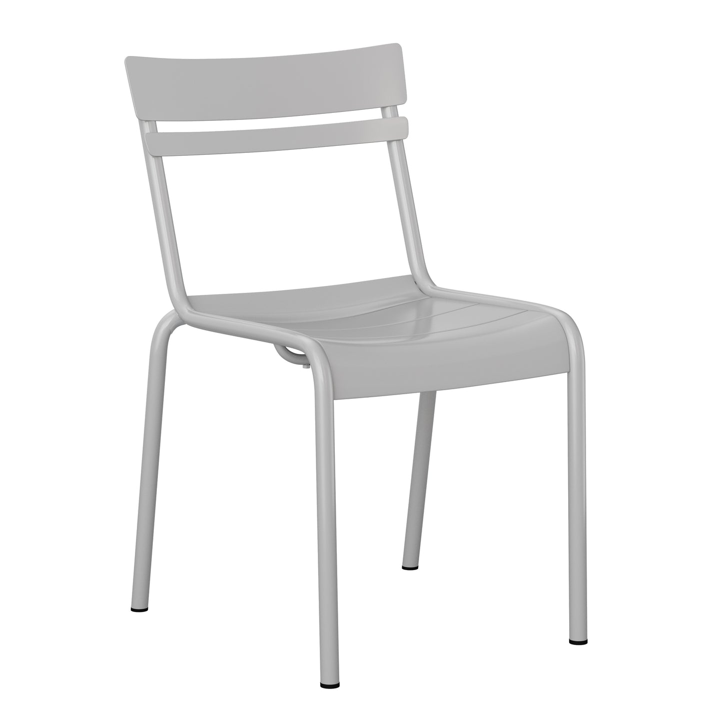 Quicksilver Armless Chair XU-CH-10318-SIL-GG