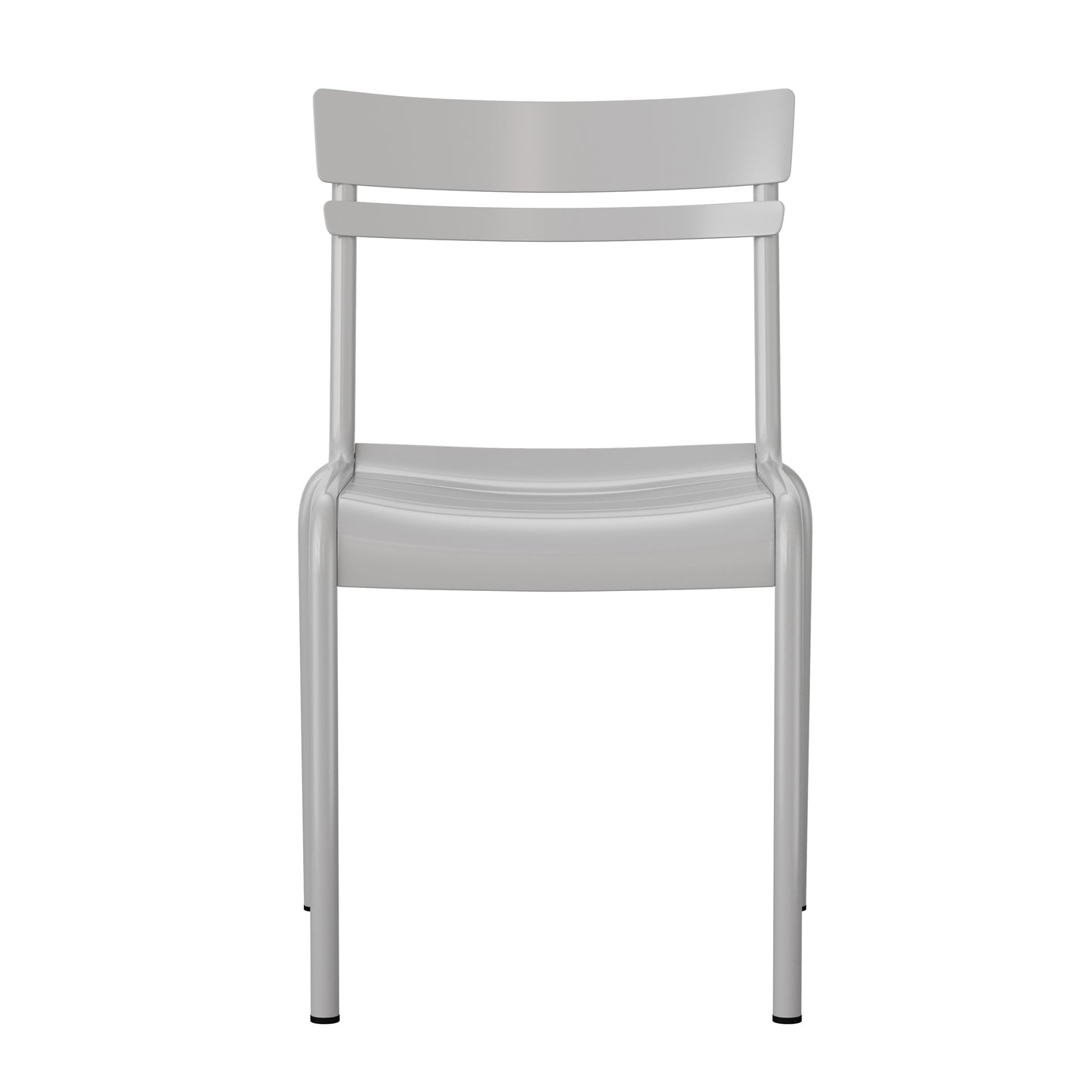 Quicksilver Armless Chair XU-CH-10318-SIL-GG