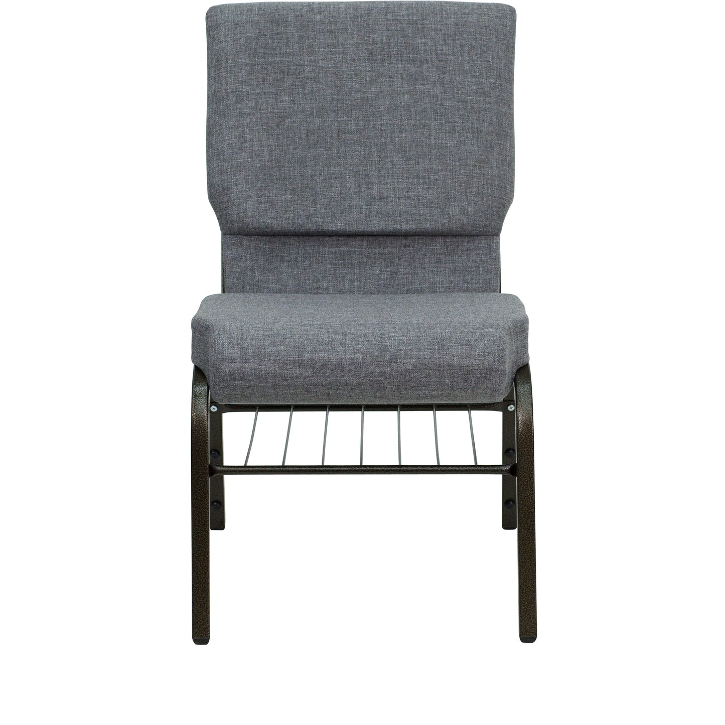 Gray Fabric Church Chair XU-CH-60096-BEIJING-GY-BAS-GG