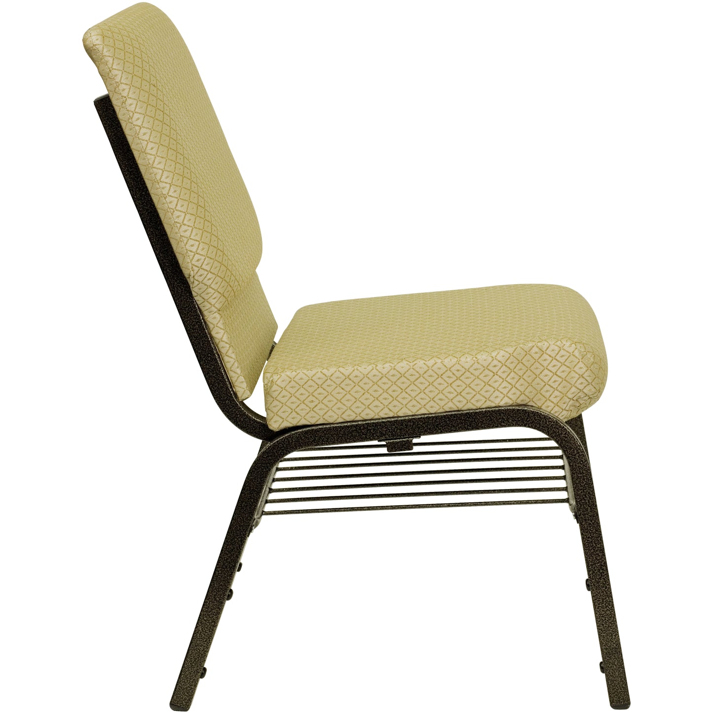 Beige Fabric Church Chair XU-CH-60096-BGE-BAS-GG