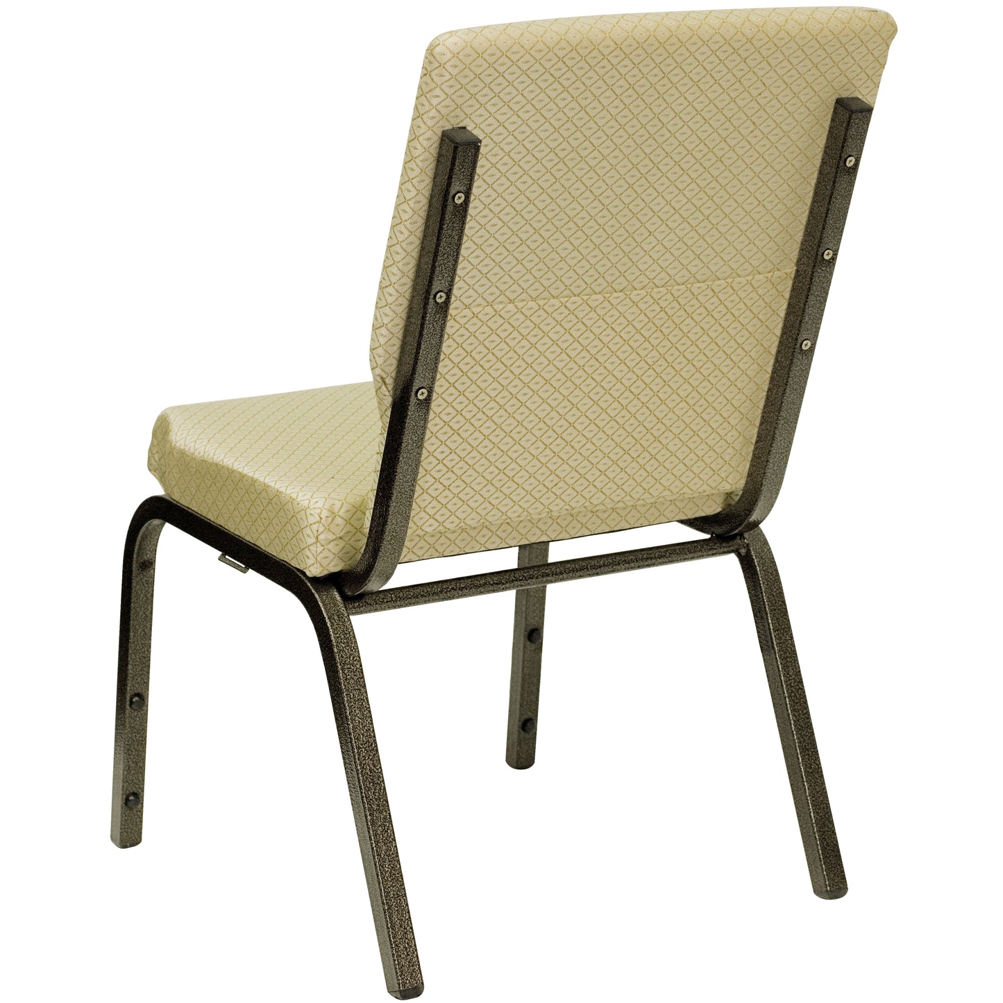 Beige Fabric Church Chair XU-CH-60096-BGE-GG