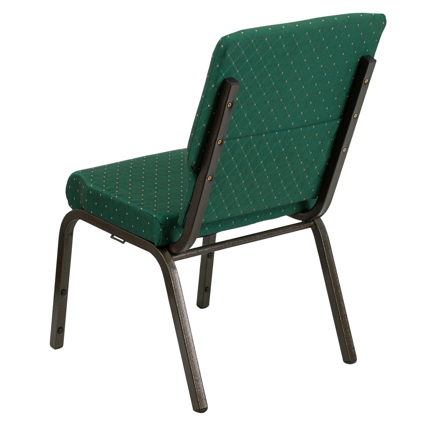 Green Fabric Church Chair XU-CH-60096-GN-GG