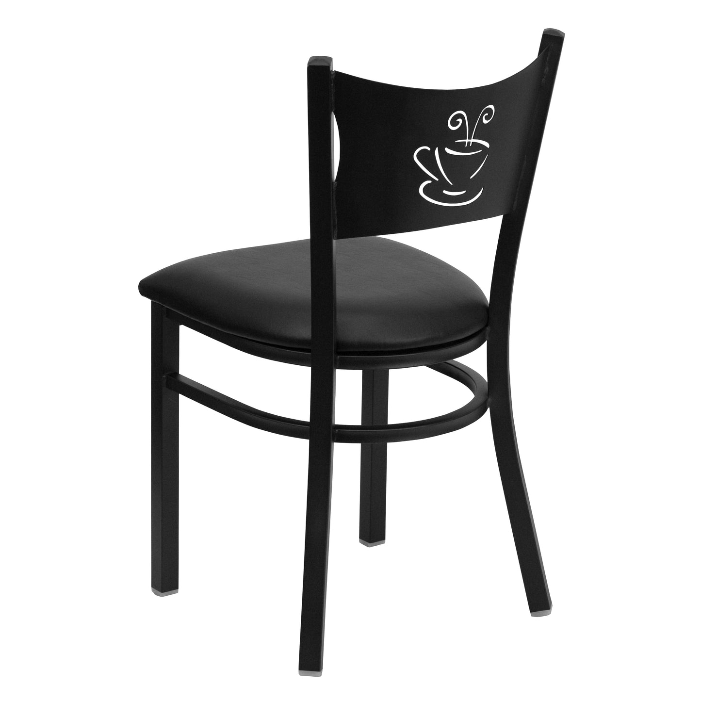 Black Coffee Chair-Black Seat XU-DG-60099-COF-BLKV-GG