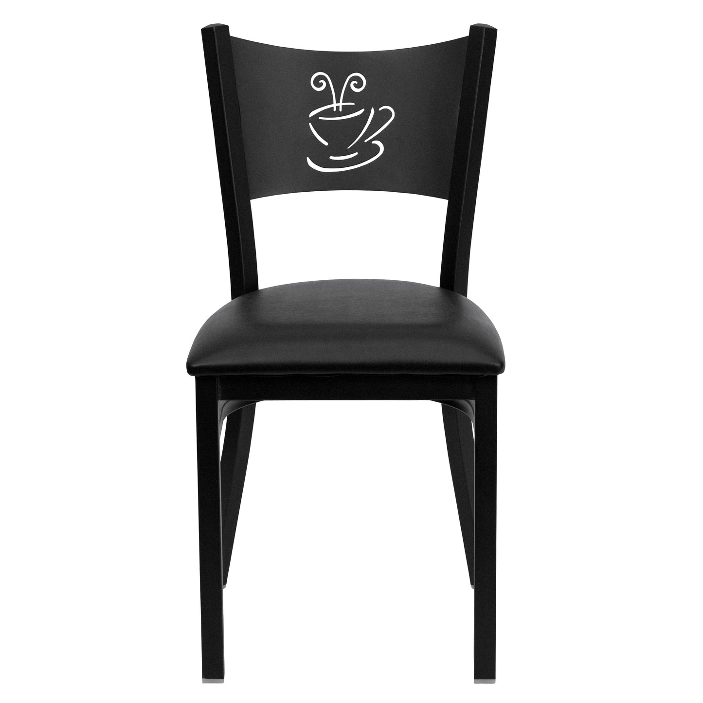 Black Coffee Chair-Black Seat XU-DG-60099-COF-BLKV-GG