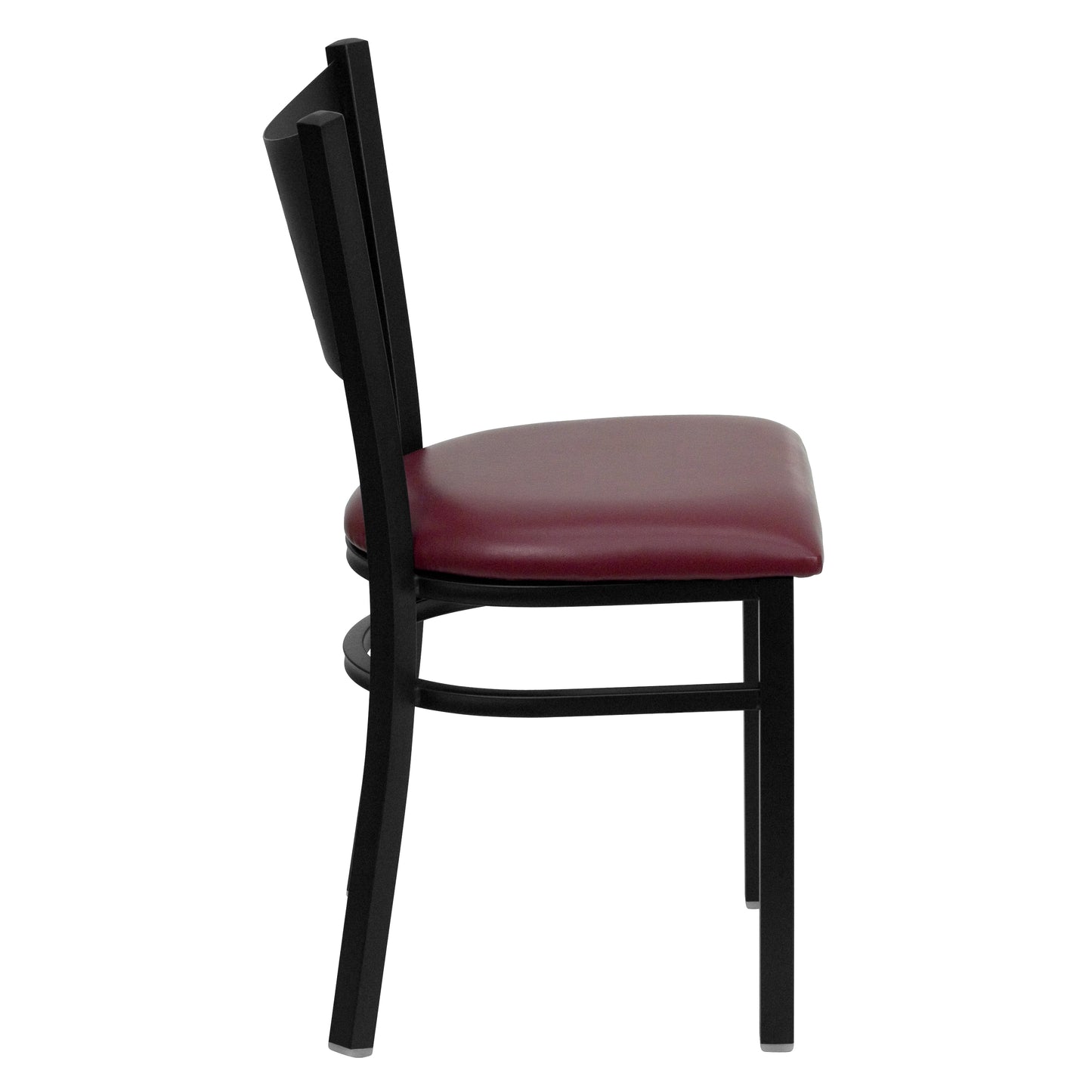 Black Coffee Chair-Burg Seat XU-DG-60099-COF-BURV-GG