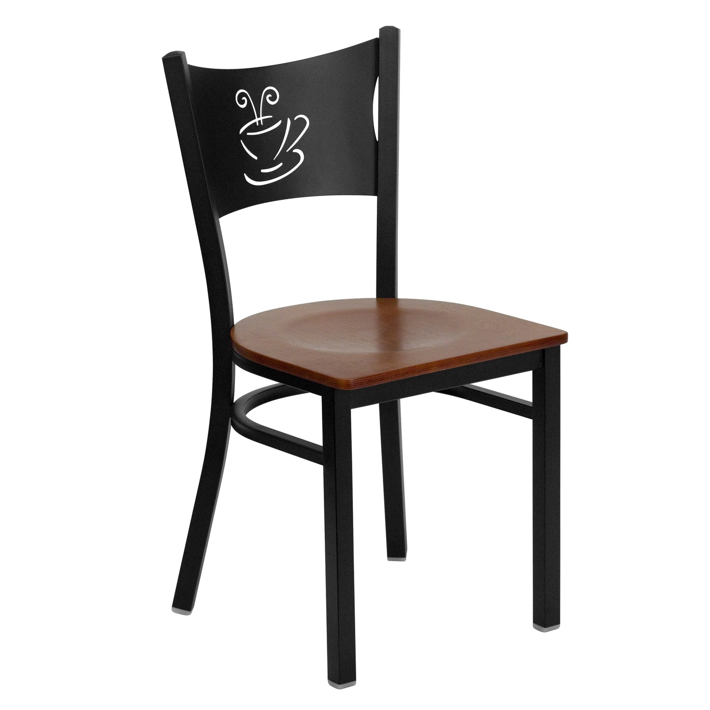 Black Coffee Chair-Cherry Seat XU-DG-60099-COF-CHYW-GG