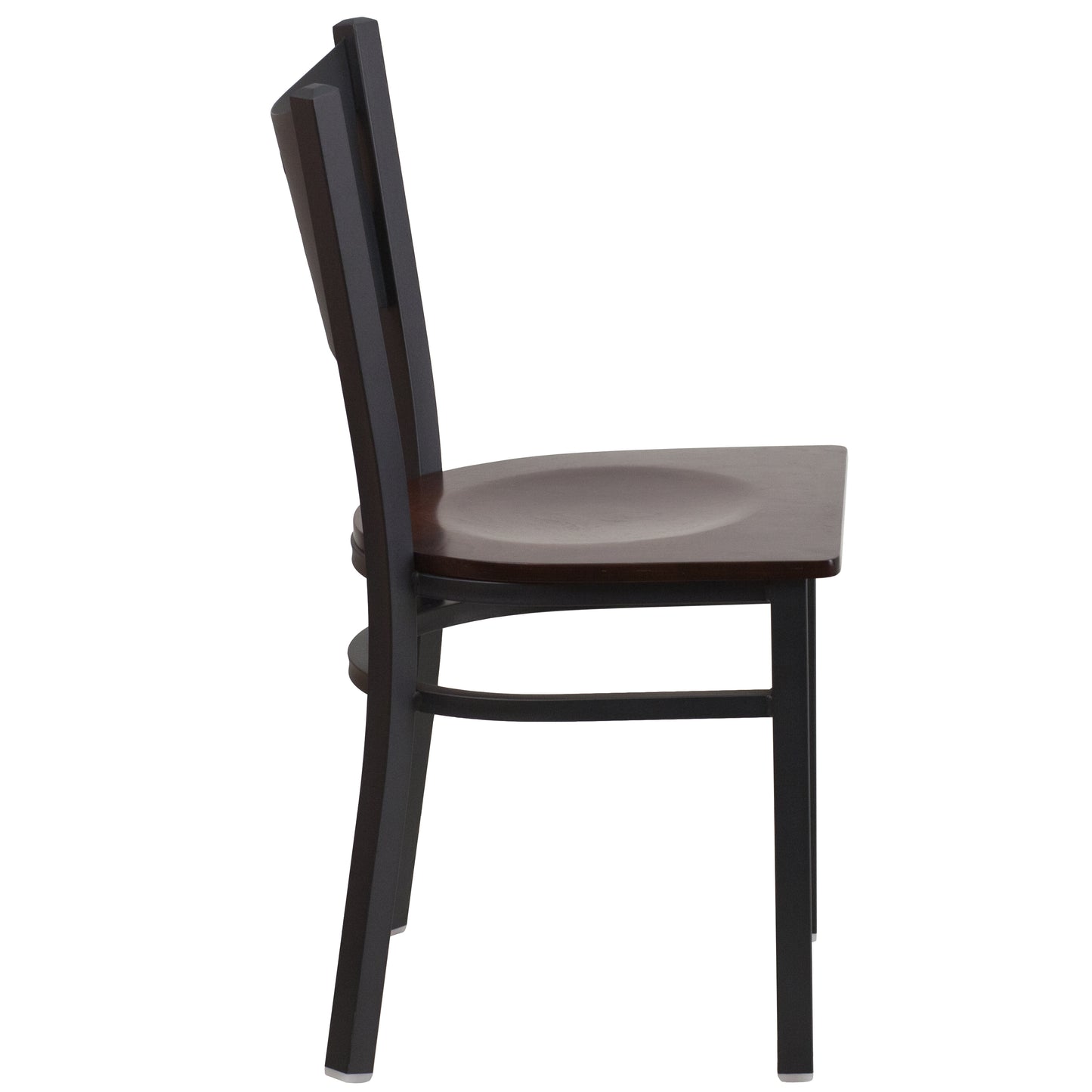 Black Coffee Chair-Wal Seat XU-DG-60099-COF-WALW-GG