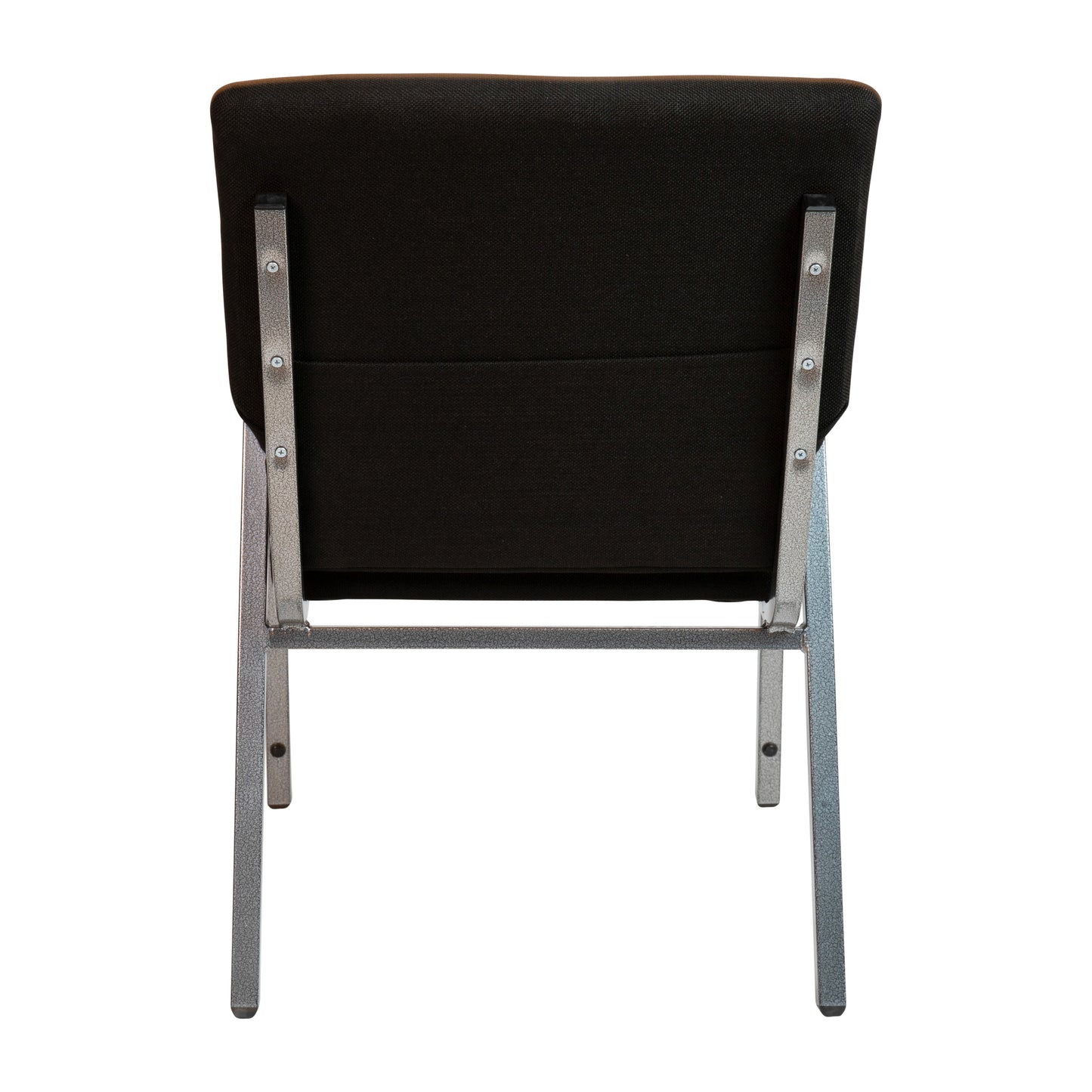 Black Fabric Church Arm Chair XU-DG-60156-BK-GG