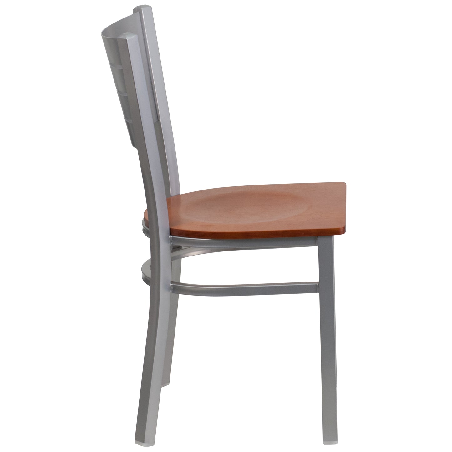 Silver Slat Chair-Chy Seat XU-DG-60401-CHYW-GG