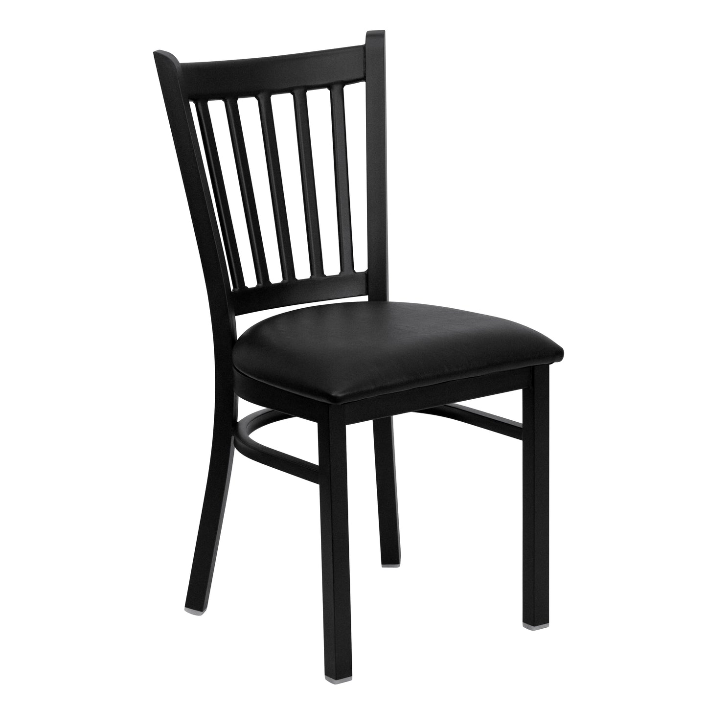 Black Vert Chair-Black Seat XU-DG-6Q2B-VRT-BLKV-GG