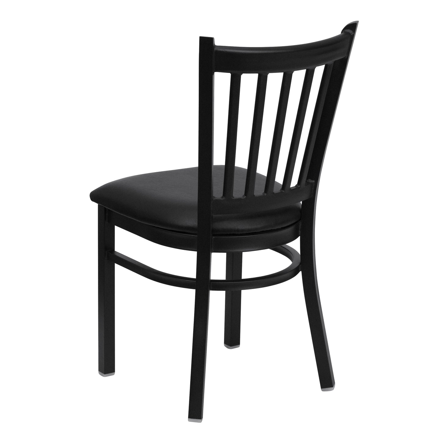 Black Vert Chair-Black Seat XU-DG-6Q2B-VRT-BLKV-GG