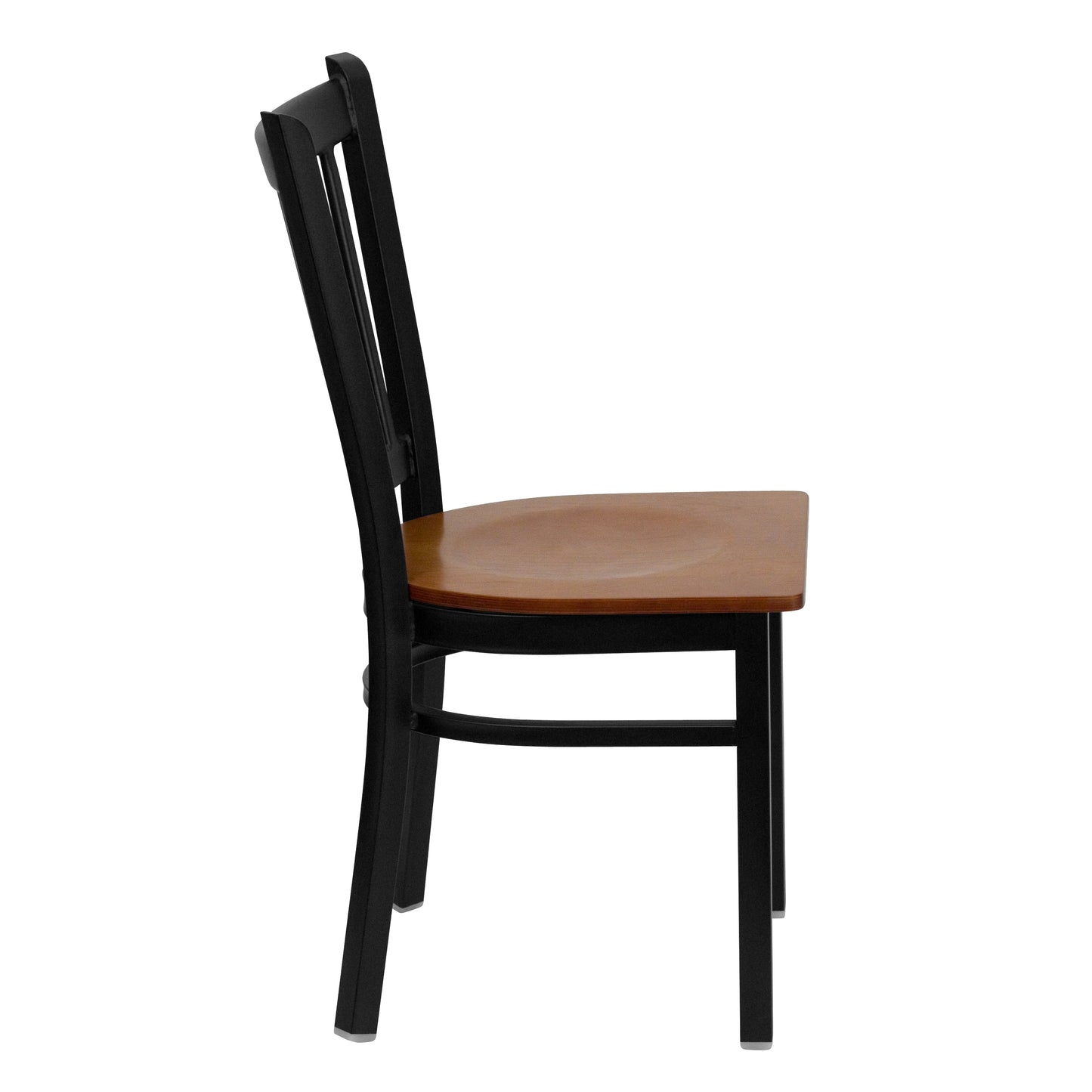 Black Vert Chair-Cherry Seat XU-DG-6Q2B-VRT-CHYW-GG