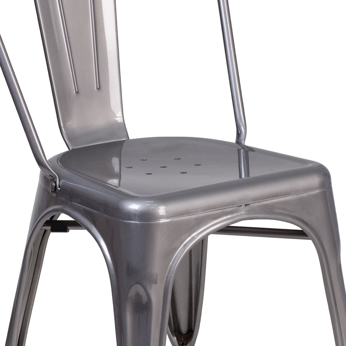 Clear Metal Indoor Chair XU-DG-TP001-GG