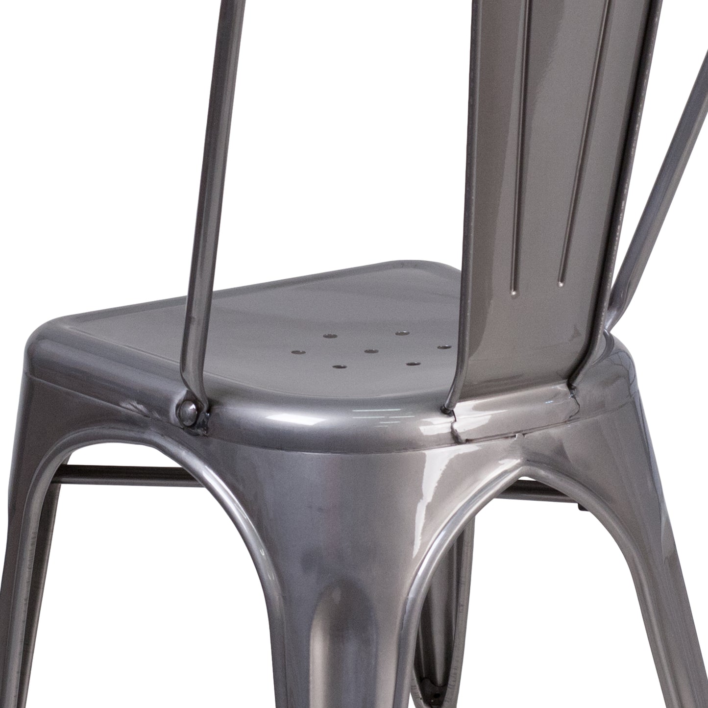 Clear Metal Indoor Chair XU-DG-TP001-GG