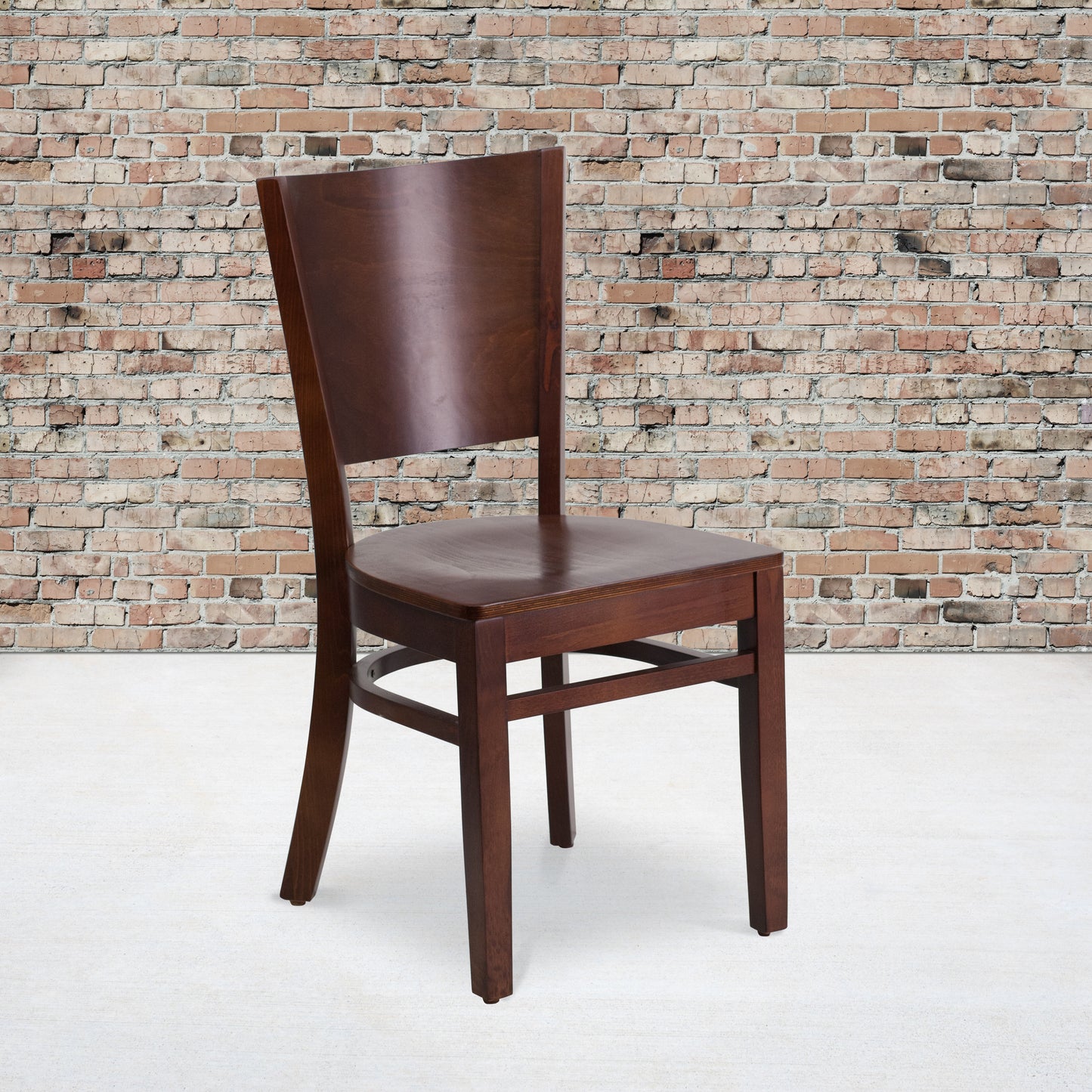 Walnut Wood Dining Chair XU-DG-W0094B-WAL-WAL-GG