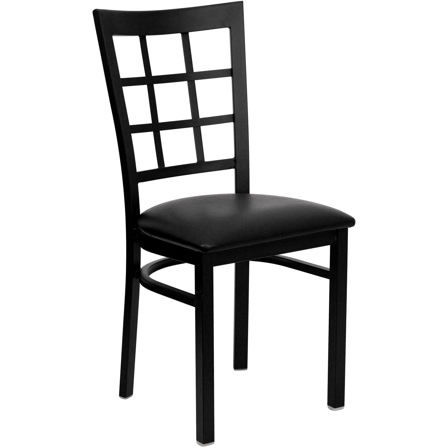 Black Window Chair-Black Seat XU-DG6Q3BWIN-BLKV-GG