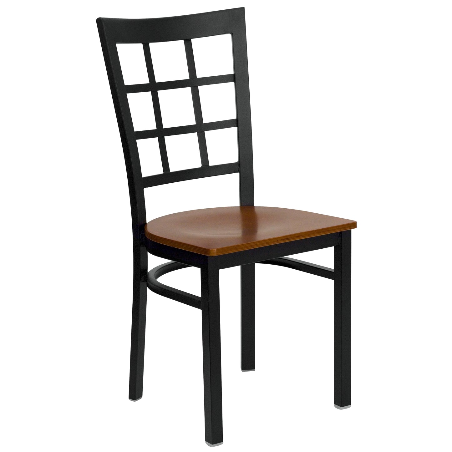 Black Window Chair-Cherry Seat XU-DG6Q3BWIN-CHYW-GG