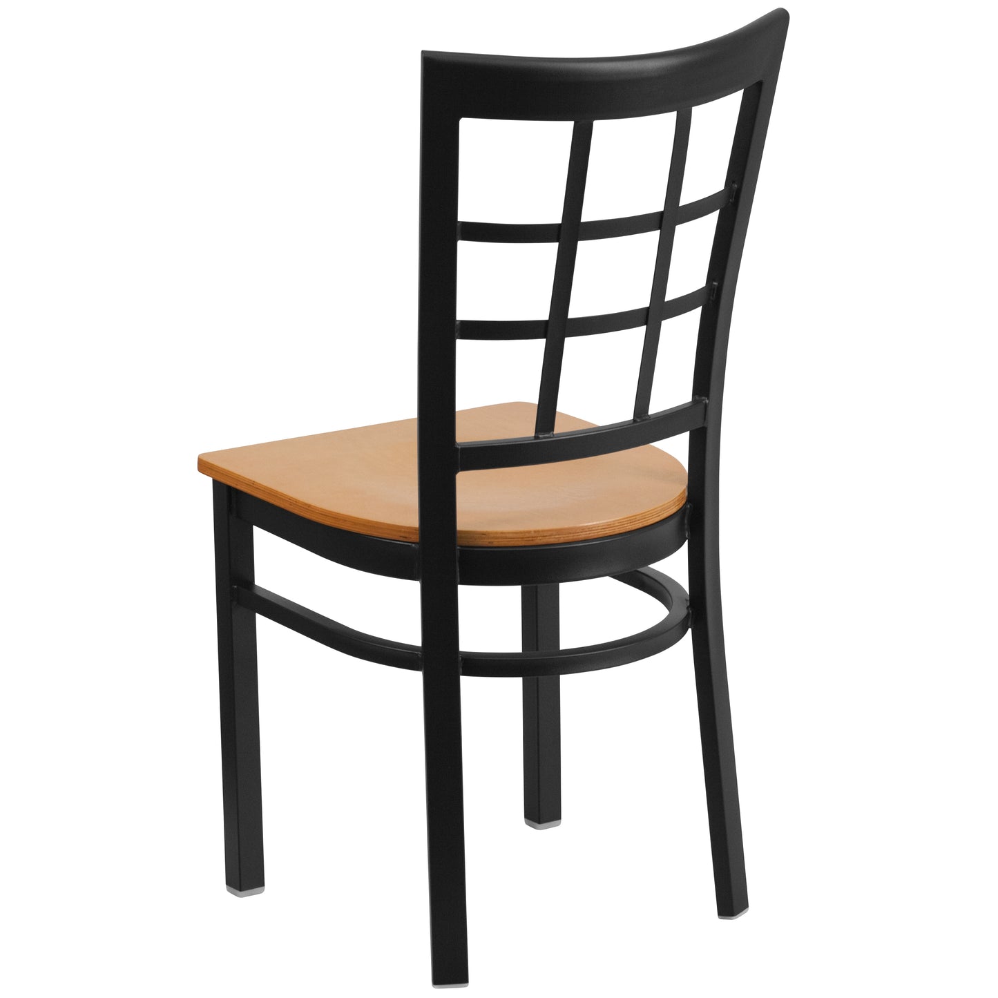 Black Window Chair-Nat Seat XU-DG6Q3BWIN-NATW-GG