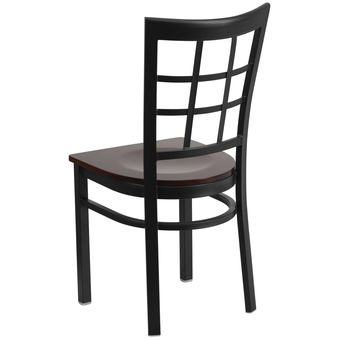 Black Window Chair-Wal Seat XU-DG6Q3BWIN-WALW-GG