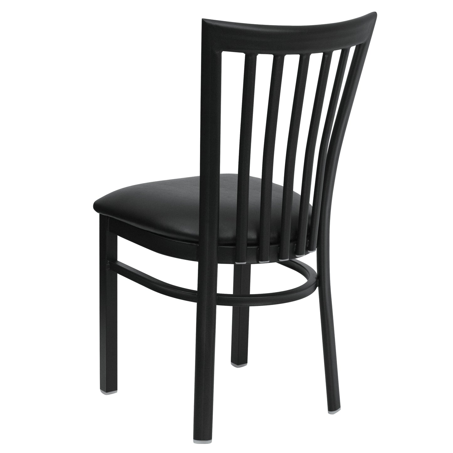 Black School Chair-Black Seat XU-DG6Q4BSCH-BLKV-GG