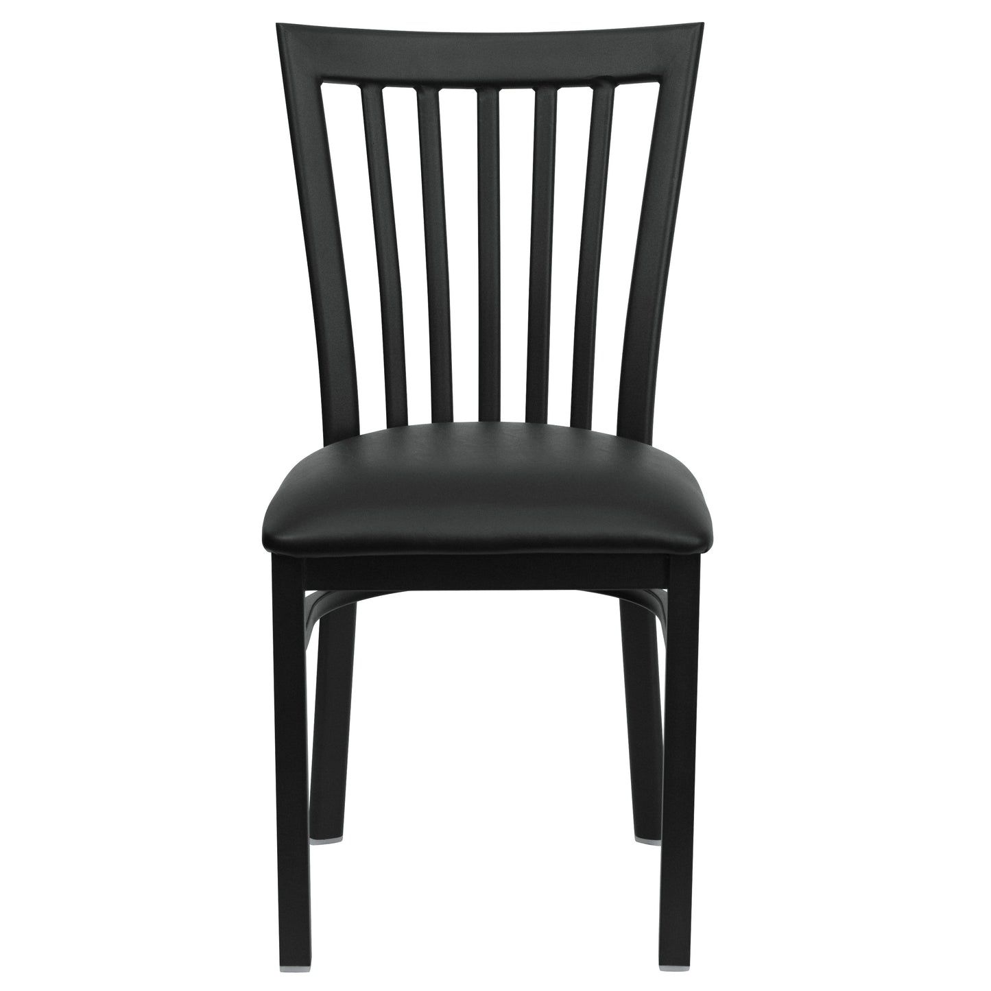 Black School Chair-Black Seat XU-DG6Q4BSCH-BLKV-GG