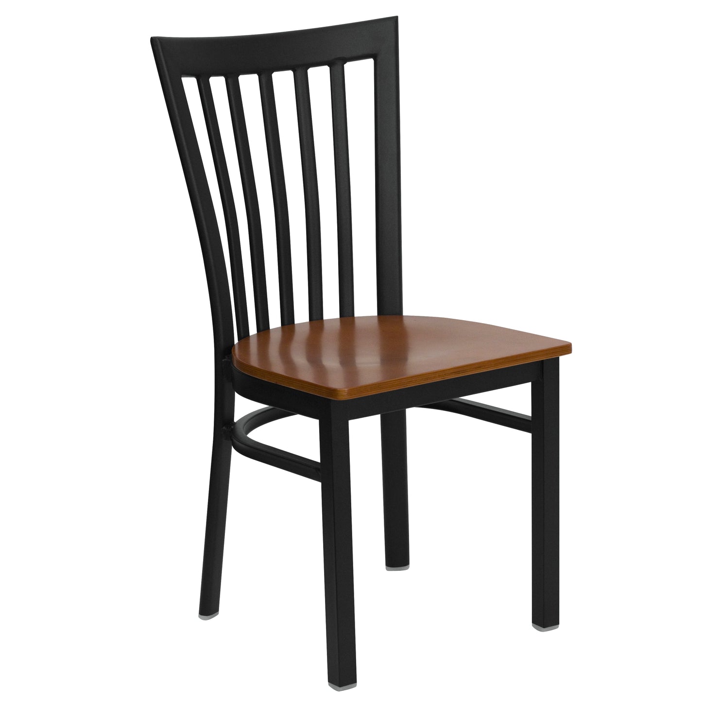 Black School Chair-Cherry Seat XU-DG6Q4BSCH-CHYW-GG