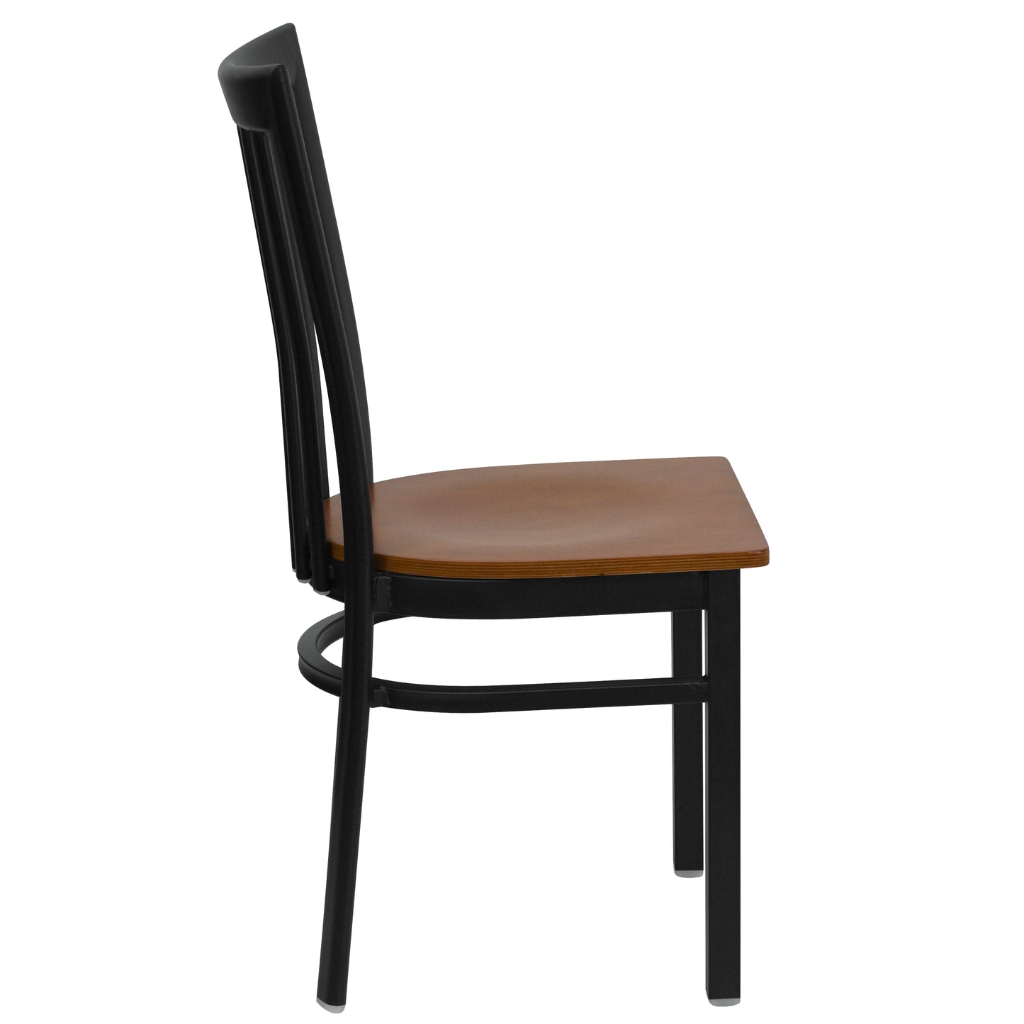 Black School Chair-Cherry Seat XU-DG6Q4BSCH-CHYW-GG