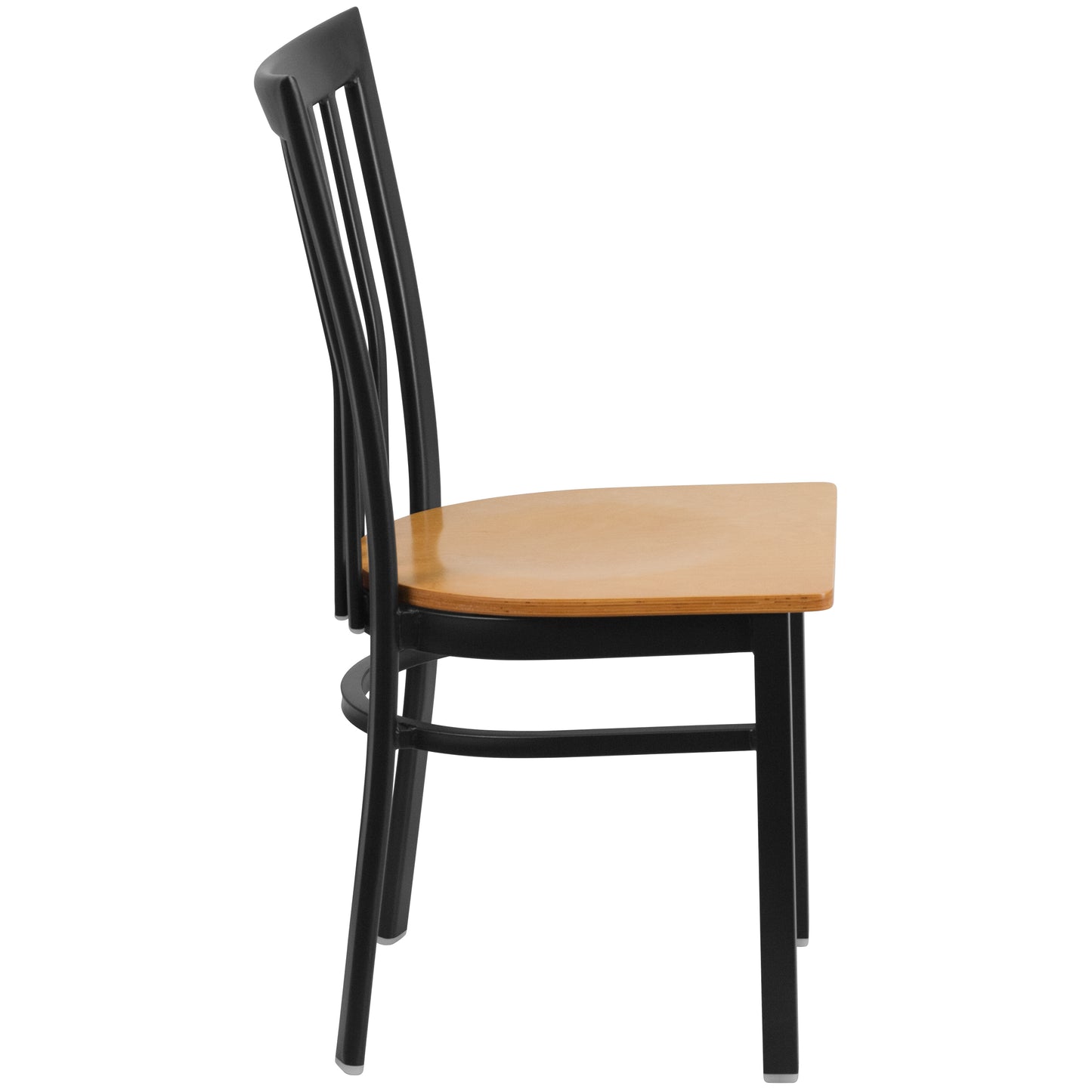 Black School Chair-Nat Seat XU-DG6Q4BSCH-NATW-GG