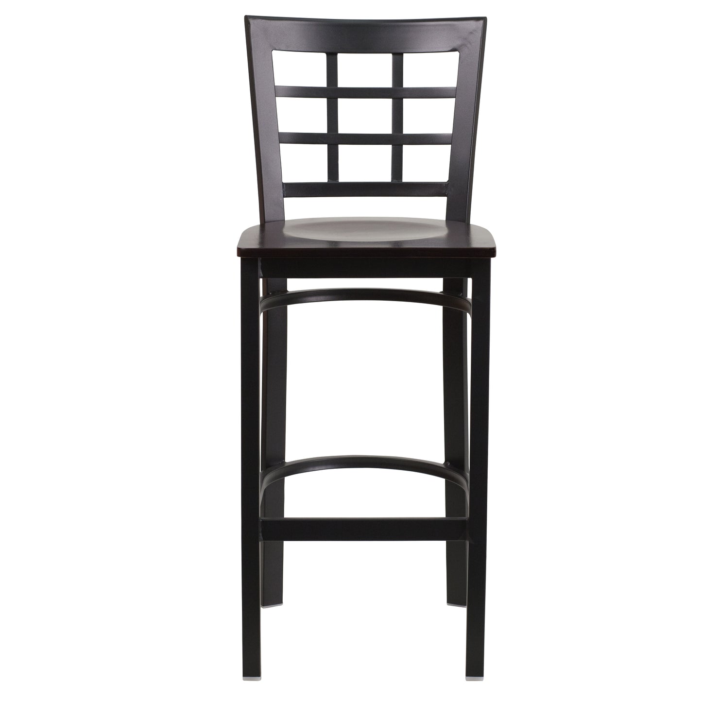 Black Window Stool-Wal Seat XU-DG6R7BWIN-BAR-WALW-GG