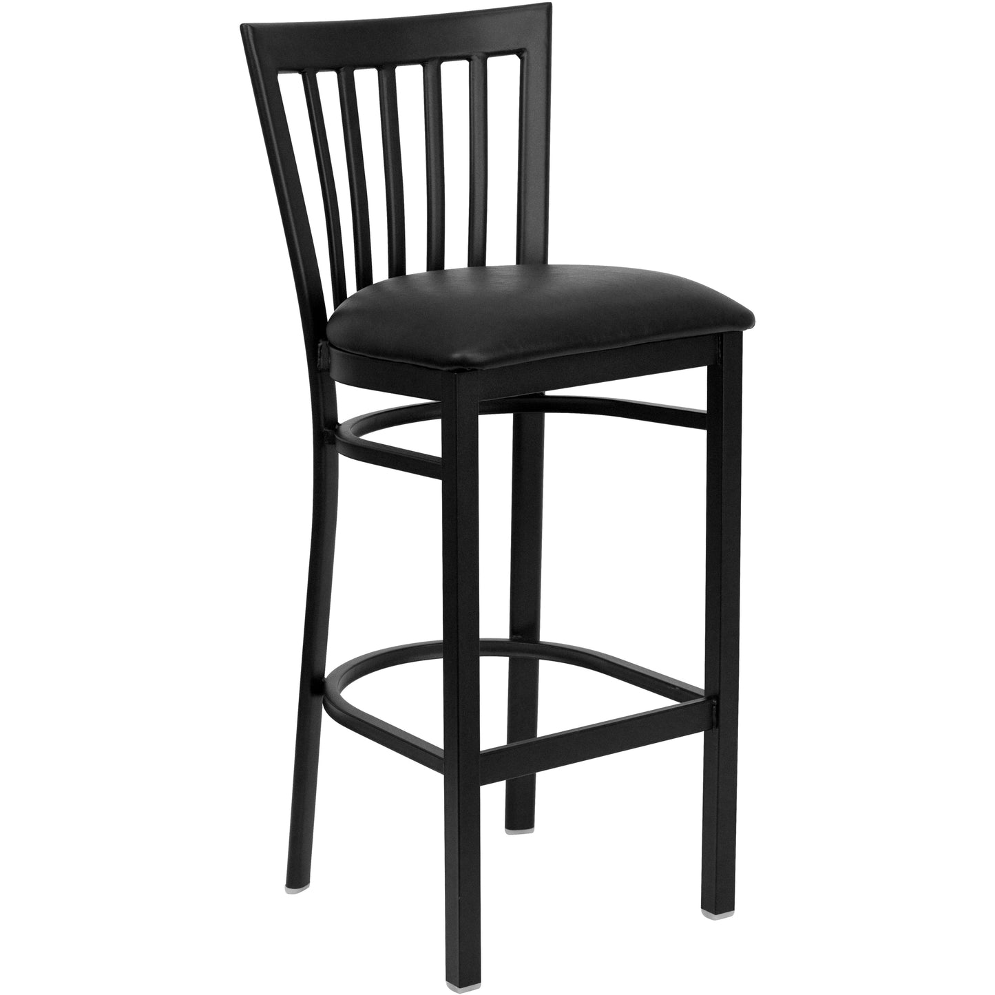 Black School Stool-Black Seat XU-DG6R8BSCH-BAR-BLKV-GG