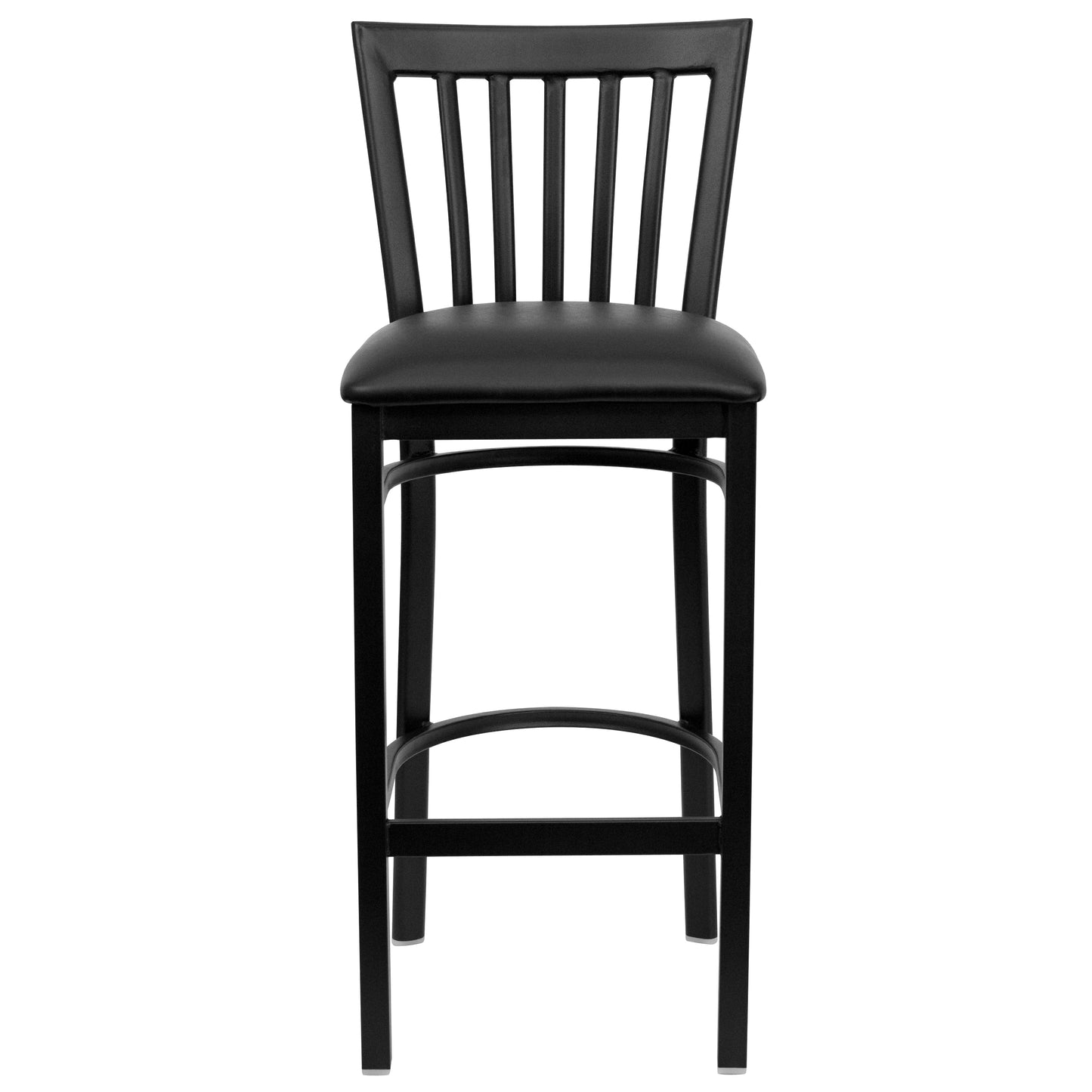 Black School Stool-Black Seat XU-DG6R8BSCH-BAR-BLKV-GG