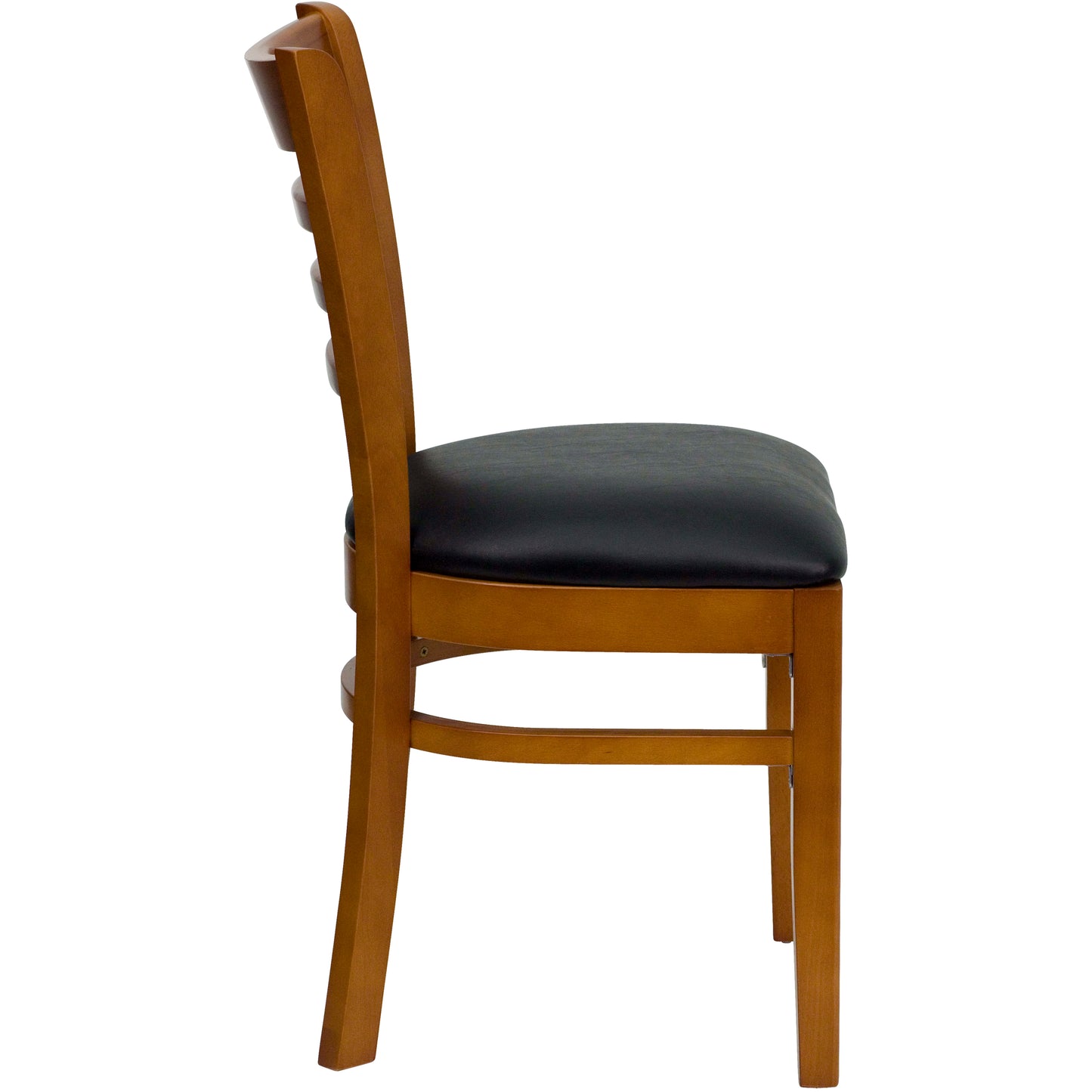 Cherry Wood Chair-Blk Vinyl XU-DGW0005LAD-CHY-BLKV-GG