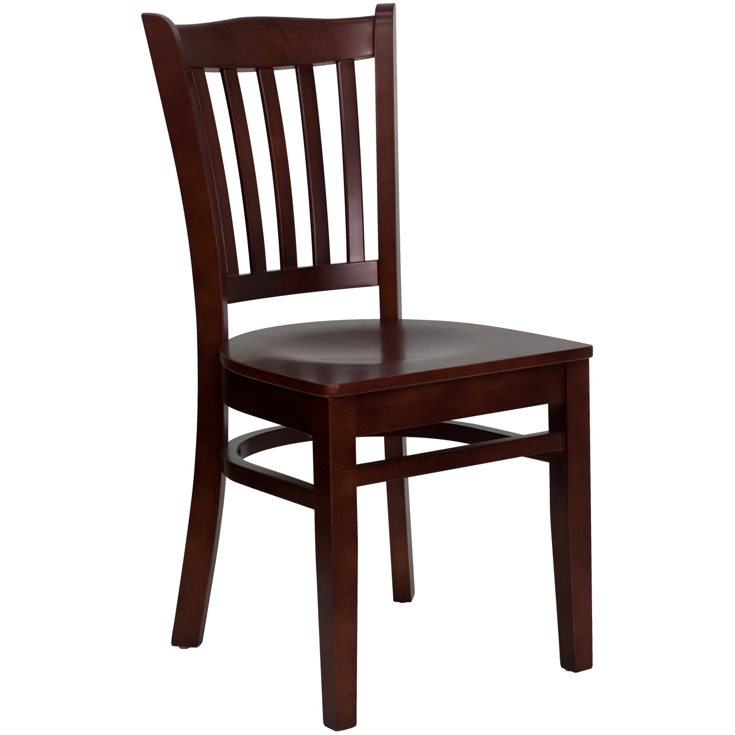 Mahogany Wood Dining Chair XU-DGW0008VRT-MAH-GG