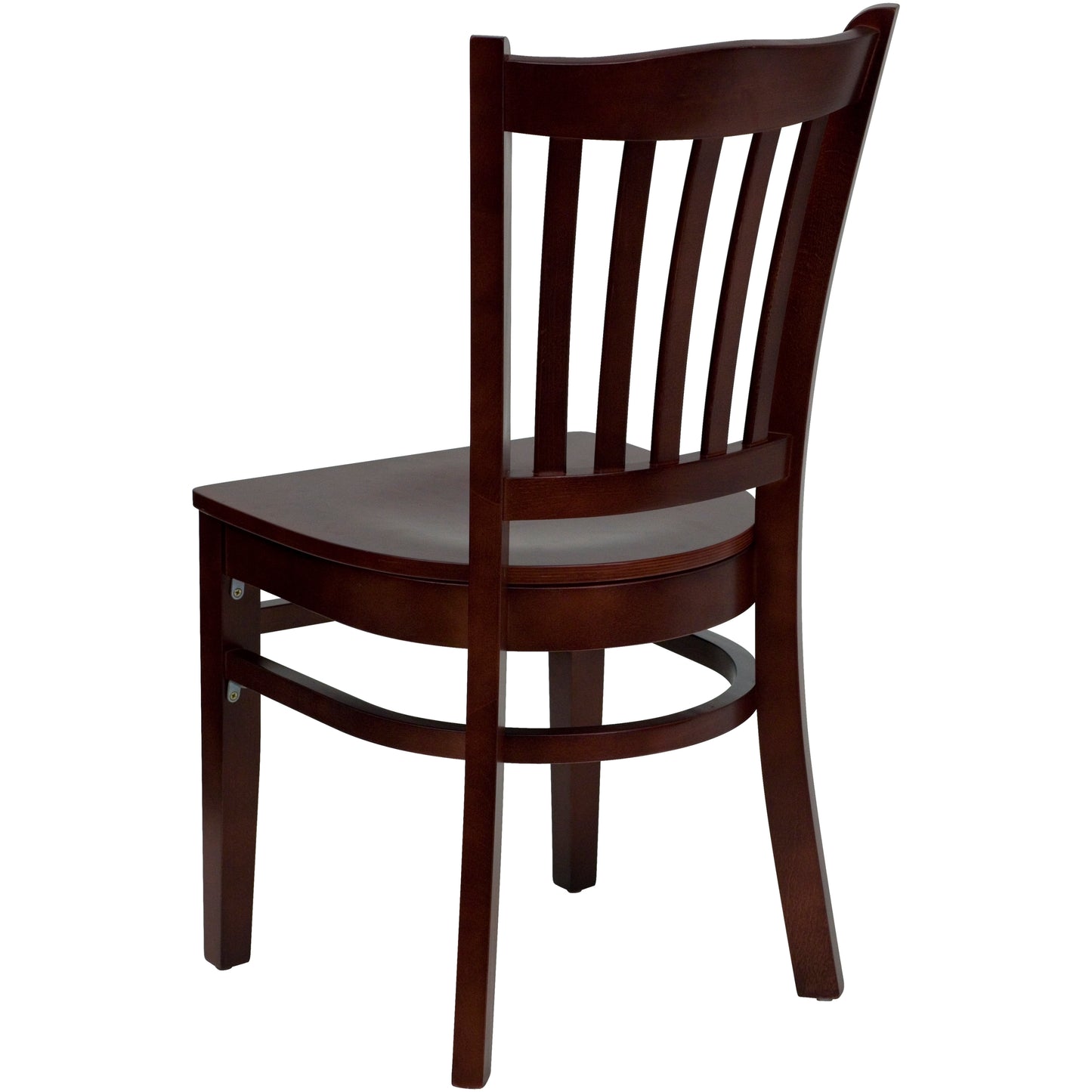 Mahogany Wood Dining Chair XU-DGW0008VRT-MAH-GG