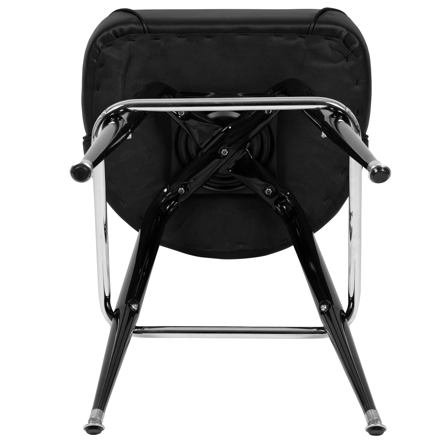 Black Swivel Bucket Seat Stool XU-F-125-GG