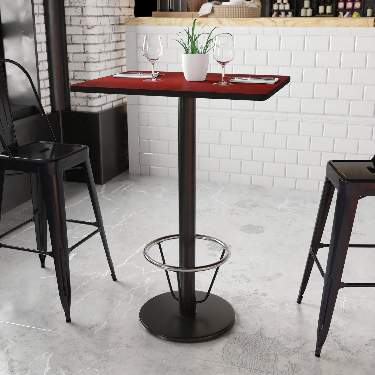 Bar Height Hospitality Table