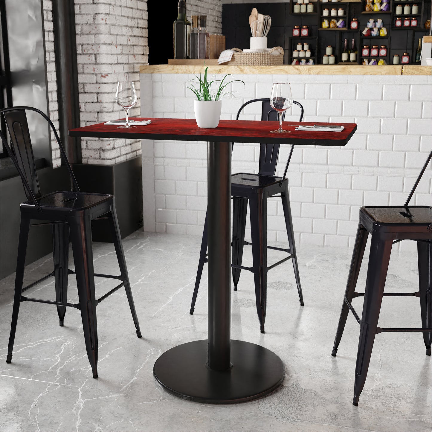 Bar Height Hospitality Table