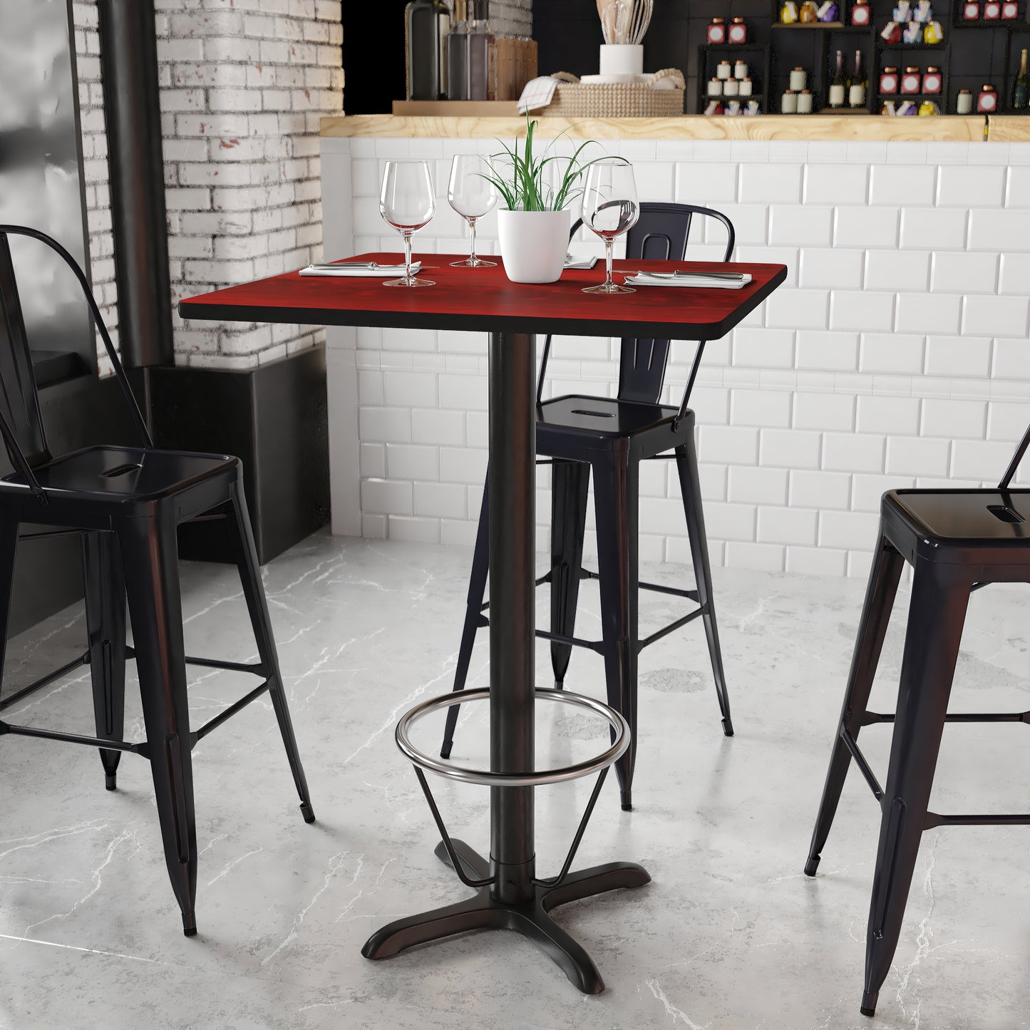 Bar Height Hospitality Table