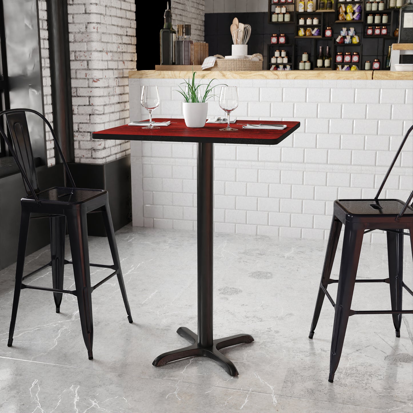 Bar Height Hospitality Table