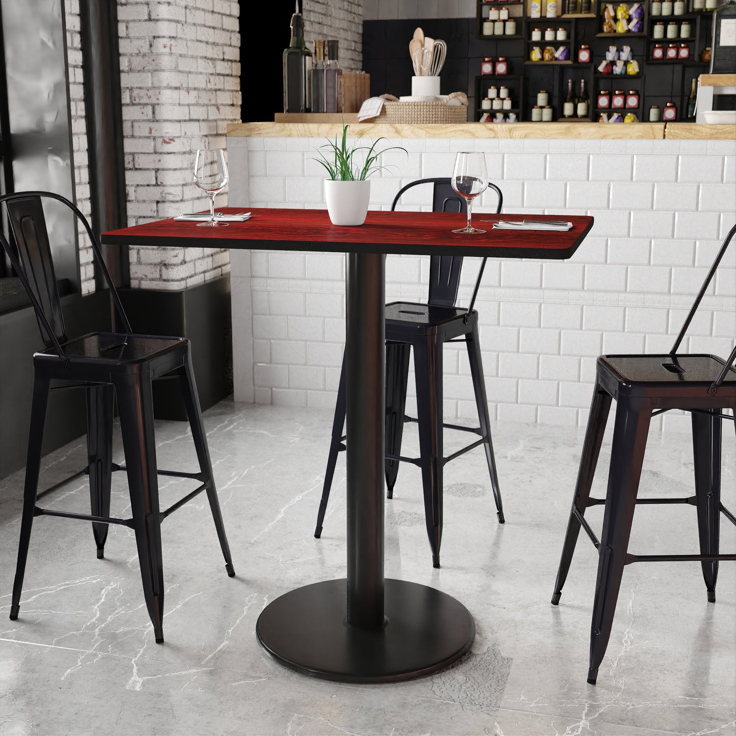 Bar Height Hospitality Table