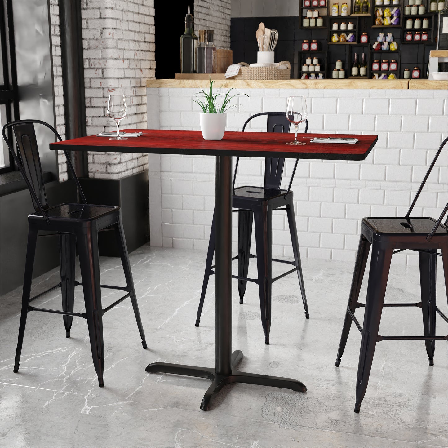 Bar Height Hospitality Table