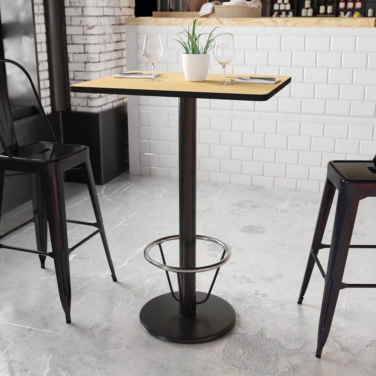 Bar Height Hospitality Table