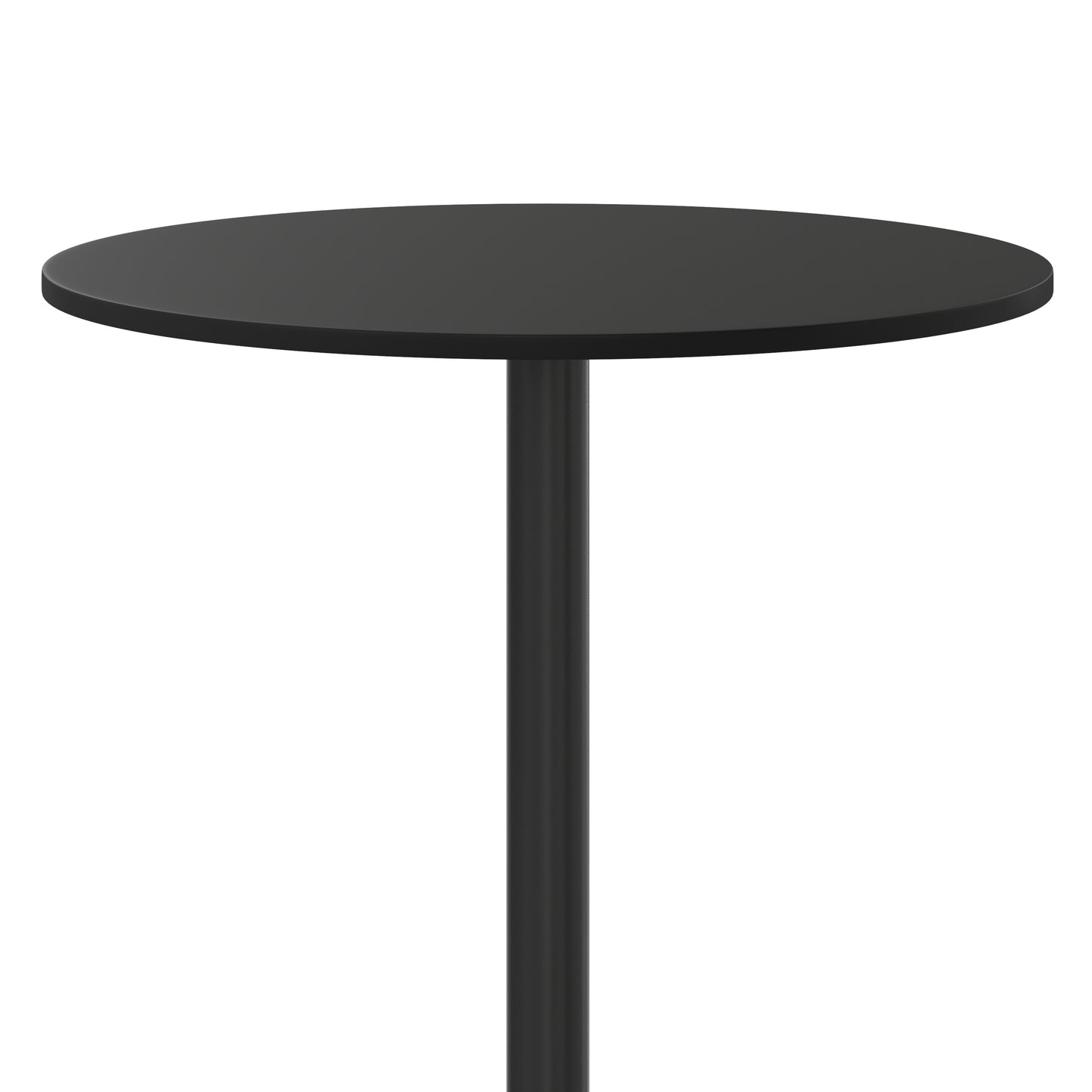 30RD Black Table-22x22 X-Base XU-RD-30-BLKTB-T2222B-GG