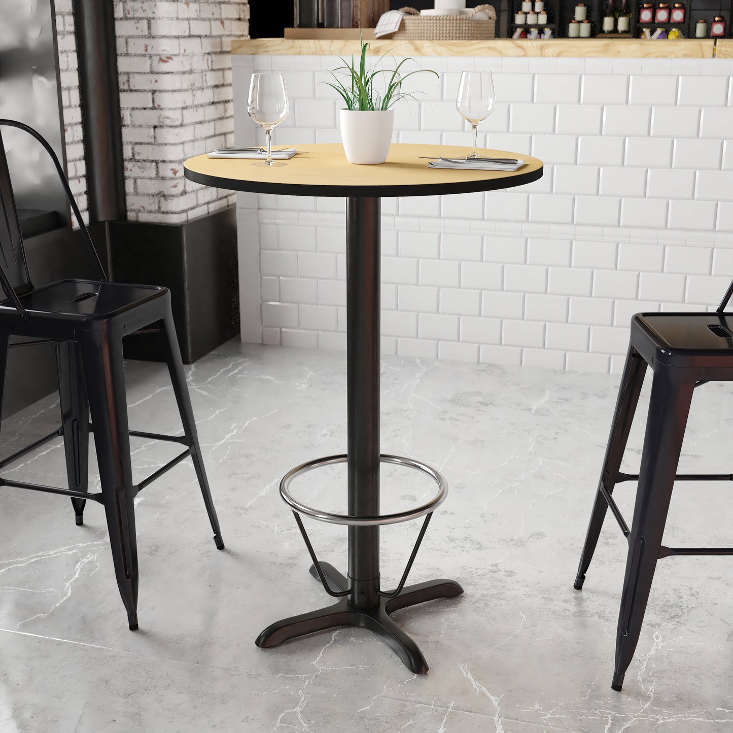 Bar Height Hospitality Table