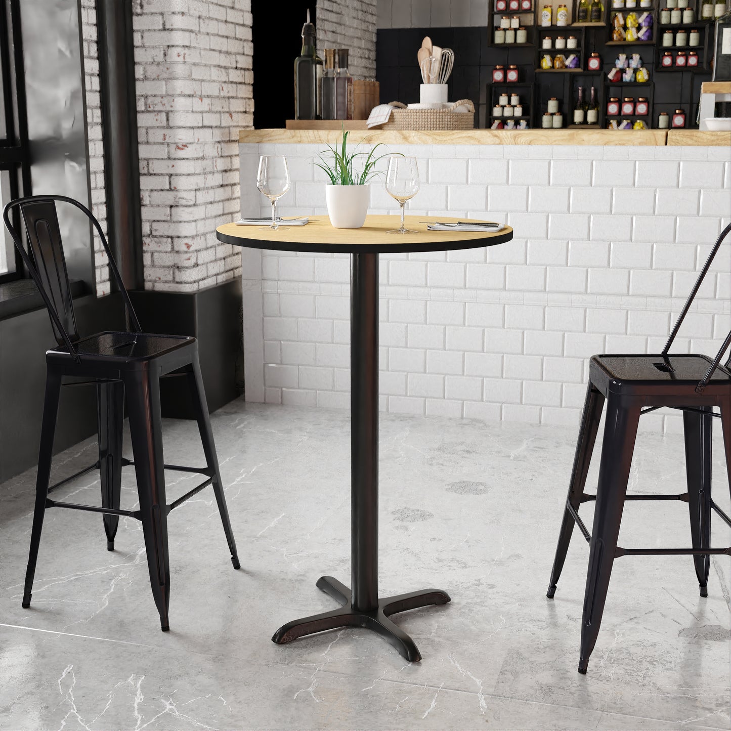 Bar Height Hospitality Table