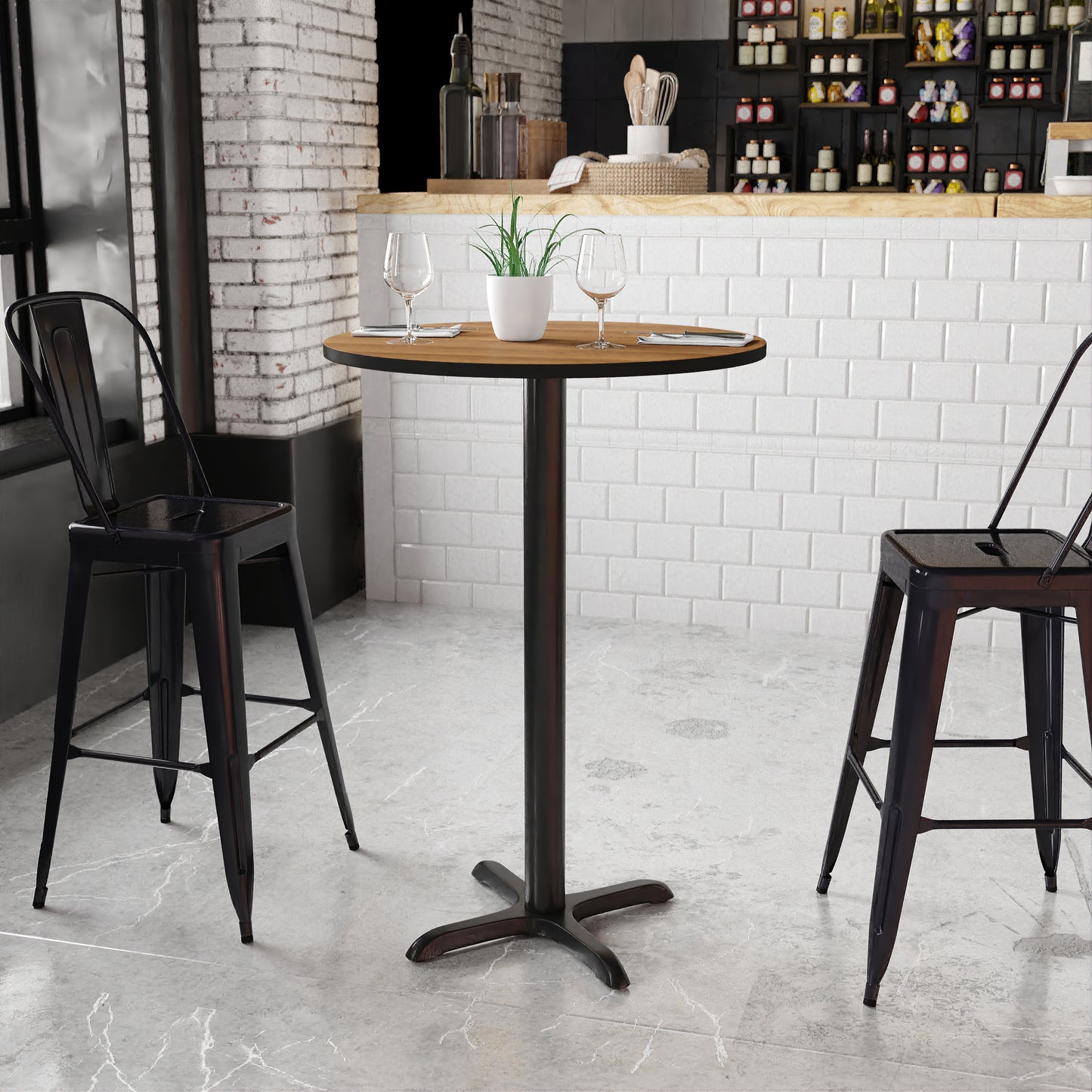 Bar Height Hospitality Table