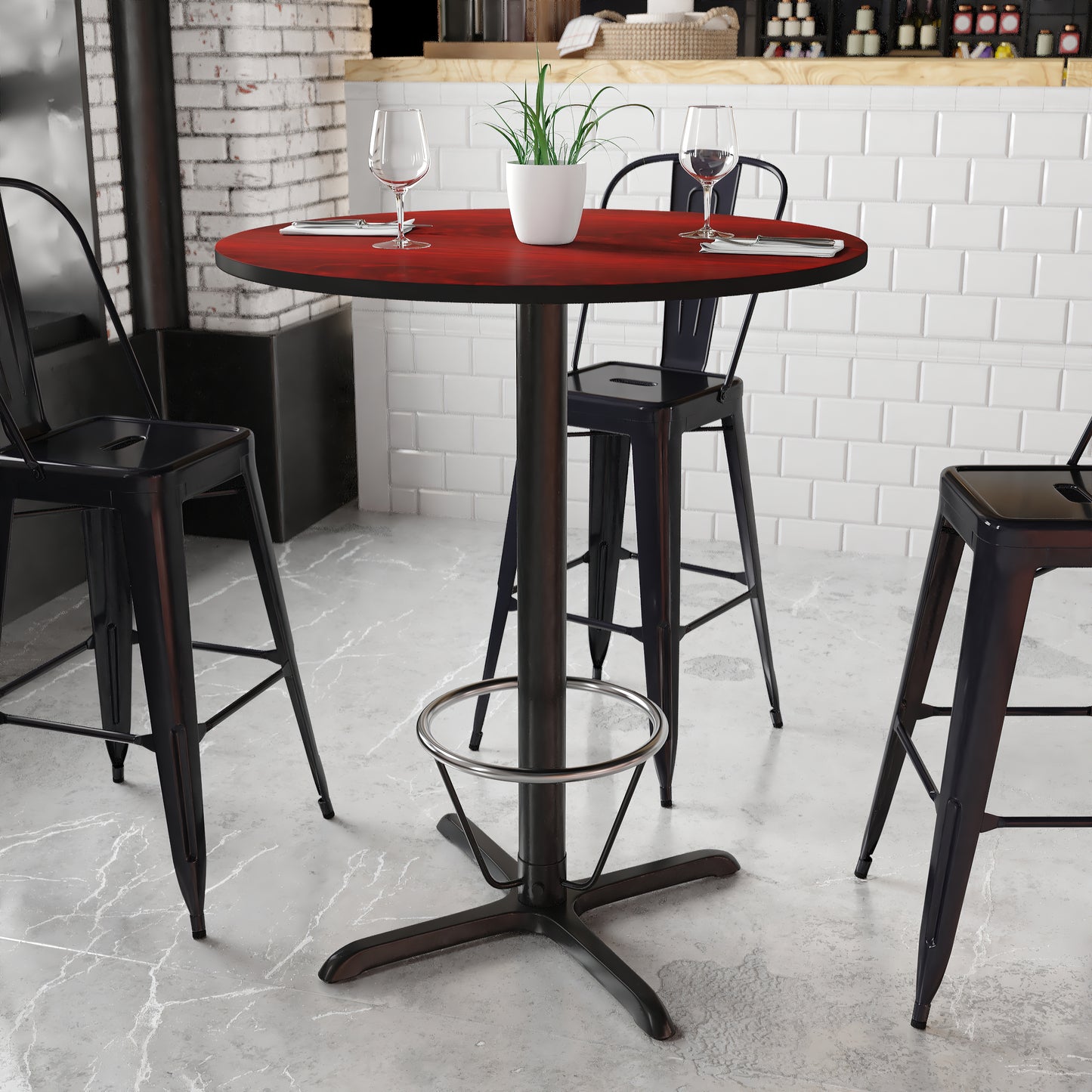 Bar Height Hospitality Table